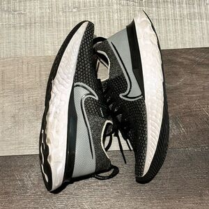 NIke React Infinity Run FK Flyknit Black Running Shoes